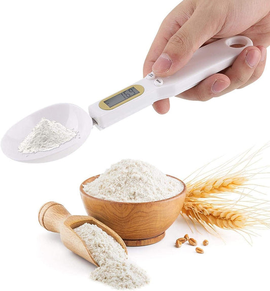 MOKIGA Digital Spice Spoon Food Small Scale LCD Display Weighing Measuring Cooking Ingredients Tare Function Measure for Tea Coffee Flour Spices