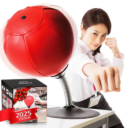 CozyBomB Free Standing Desktop Punching Bag Stress Buster Relief with Stand Boxing Punch Ball with Suction Cup to Reflex Strain and Tension Toy's for Boy's