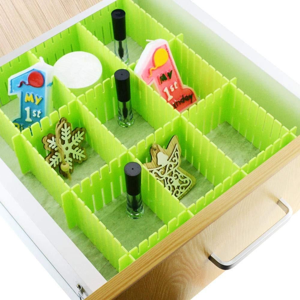 Adjustable Drawer Organizer Dividers