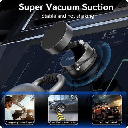 Vacuum Magnetic Suction Phone Holder (All iPhones, Android & GPS Devices and Cases Compatible)